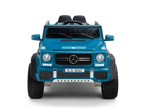 12V Mercedes-Maybach G650 Landaulet Kids Ride On Car/SUV with Remote - Blue