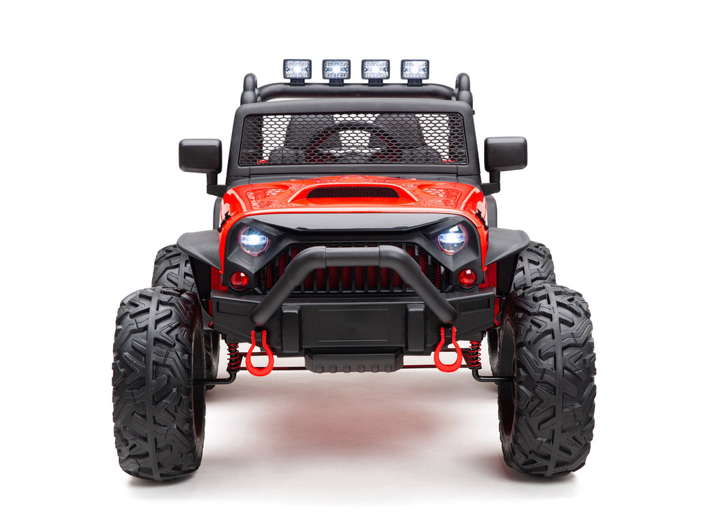 Nighthawk Kids 24V Battery Operated Ride On Truck With Remote - Red