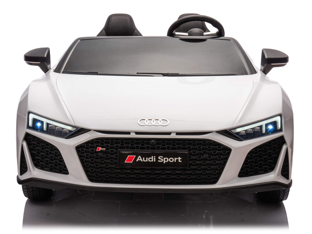 24V Audi R8 Spyder 2 Seater Ride on Car for Kids - White