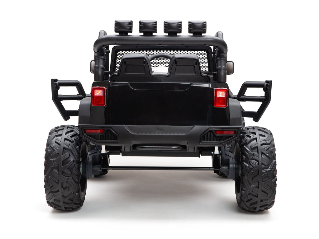 Nighthawk Kids 24V Battery Operated Ride On Truck With Remote - Black