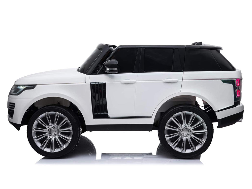 24V Land Rover Range Rover HSE Kids Electric Ride On SUV with Remote Control - White